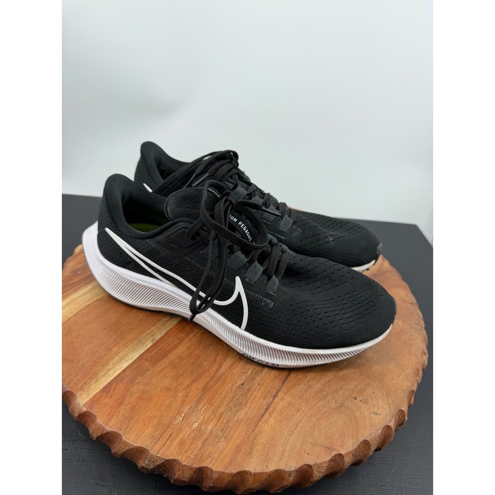 Nike Air Zoom Pegasus 38 Running Shoes Womens 7.5 Black CW7358-002 Sneakers
